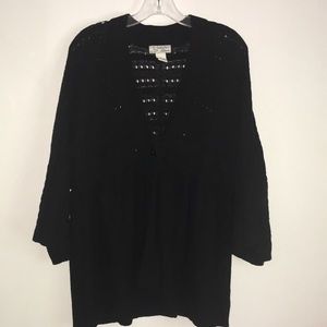 Isabella’s Closet Plus Size Knitted Cardigan Sweater: Size 2X